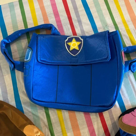Paw Patrol Chase Costume - Blue and Brown - Picture 6 of 11